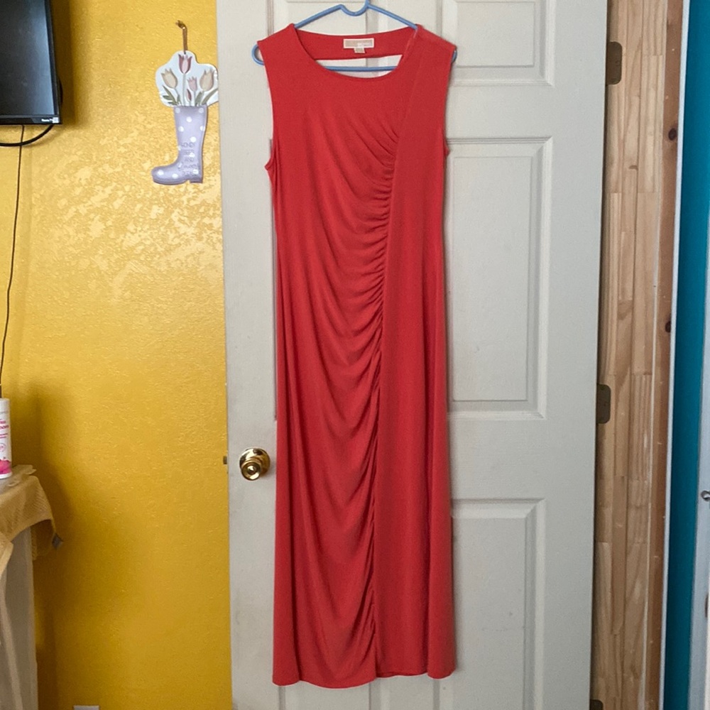 Orange MK maxi dress